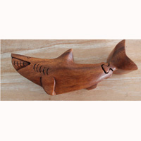 Hand Carved Wooden Box, Made From Suar Wood