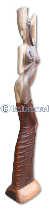 Wooden Lady, Handcrafted From Sono Wood