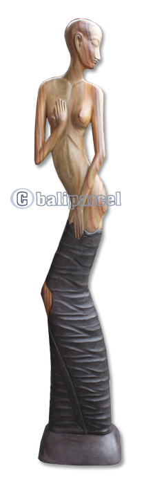 Wooden Lady, Handcrafted From Sono Wood