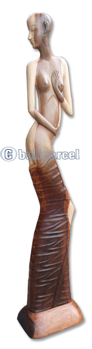 Wooden Lady, Handcrafted From Sono Wood
