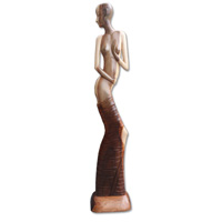 Wooden Lady, Handcrafted From Sono Wood