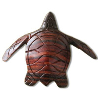 Wooden Turtle Carving, Hand Carved From Sono Wood