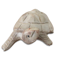 Wooden Turtle Carving, Hand Carved From Waru Wood