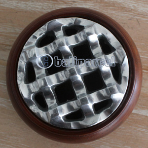 Ashtray Made From Metal And Wood