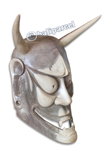 Wooden Mask Carving, Hand Carved From Waru Wood With Natural  Polished