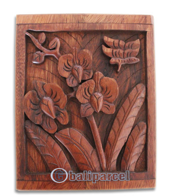 Wooden Box, Hand Carved From Suar Wood