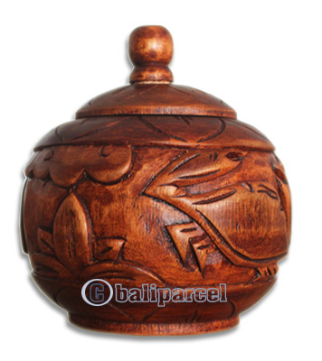 Wooden Box, Handmade From Hibiscus Wood