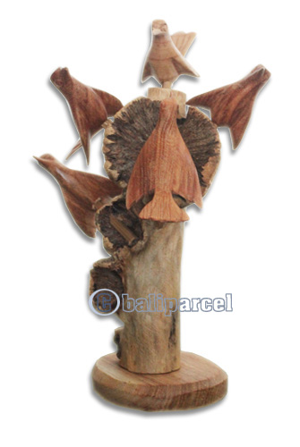 Wooden Bird Parasite Wood