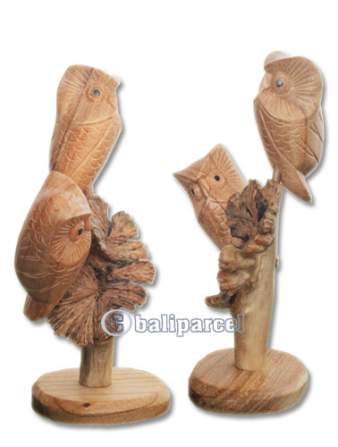Wooden Owl Parasite Wood