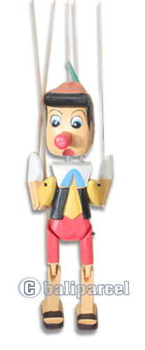 Wooden Figure, Hand Carved From Albesia Wood