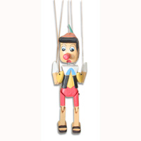 Wooden Figure, Hand Carved From Albesia Wood