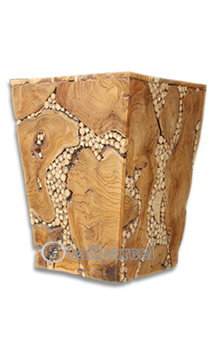 Wooden Table, Handcrafted From Teak Wood