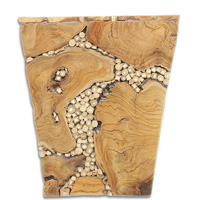 Wooden Table, Handcrafted From Teak Wood