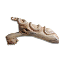 Wooden Snake With Parasite Wood