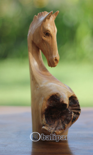 Wooden Horse With Parasite Wood