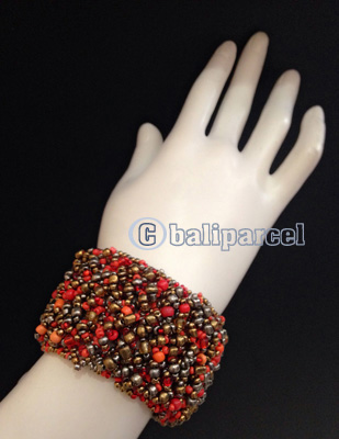 Bracelet, Handmade From Beads