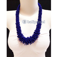 Necklaces Handmade From Bead Corel Long