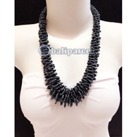 Necklaces Handmade From Bead Corel Long