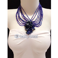 Necklaces Handmade From Bead With Stone