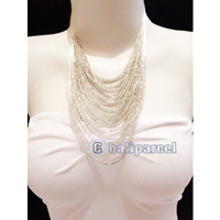 Necklaces Handmade From Bead Multi Strand Shorter