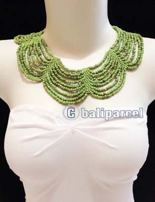 Necklaces Handmade From Bead Butterflay