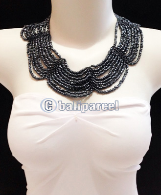Necklaces Handmade From Bead Butterflay