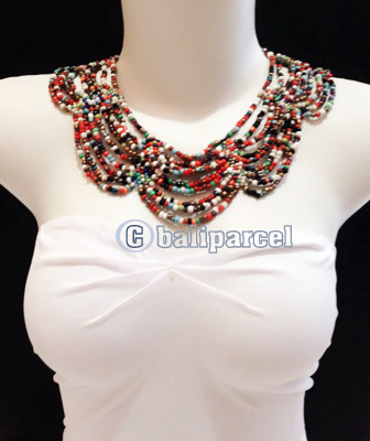 Necklaces Handmade From Bead Butterflay