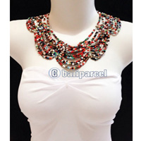 Necklaces Handmade From Bead Butterflay