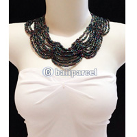 Necklaces Handmade From Bead Butterflay
