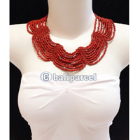 Necklaces Handmade From Bead Butterflay