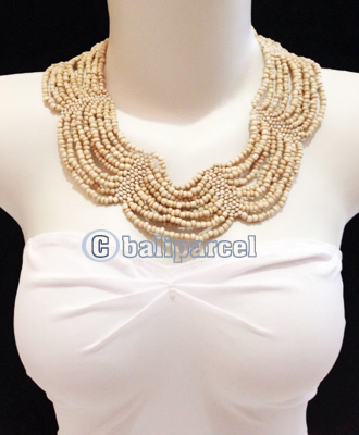 Necklaces Handmade From Bead Butterflay