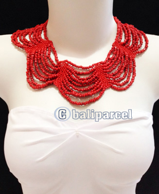 Necklaces Handmade From Bead Butterflay