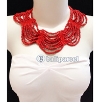 Necklaces Handmade From Bead Butterflay