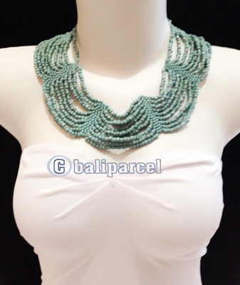 Necklaces Handmade From Bead Butterflay