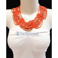 Necklaces Handmade From Bead Butterflay