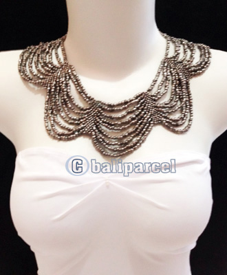 Necklaces Handmade From Bead Butterflay