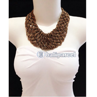 Necklaces Handmade From Bead V Shape