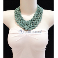 Necklaces Handmade From Bead V Shape
