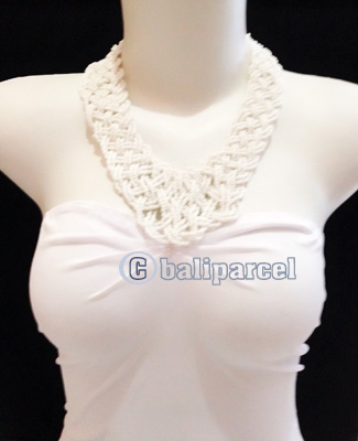 Necklaces Handmade From Bead V Shape