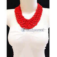 Necklaces Handmade From Bead V Shape