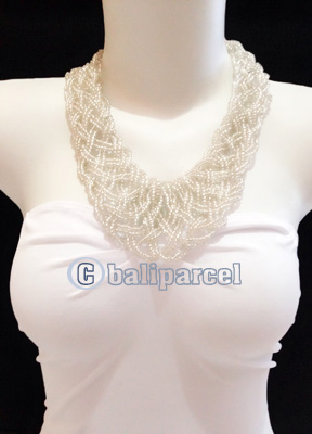 Necklaces Handmade From Bead V Shape