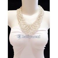 Necklaces Handmade From Bead V Shape