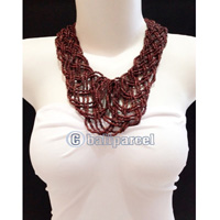 Necklaces Handmade From Bead V Shape