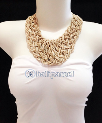 Necklaces Handmade From Bead V Shape