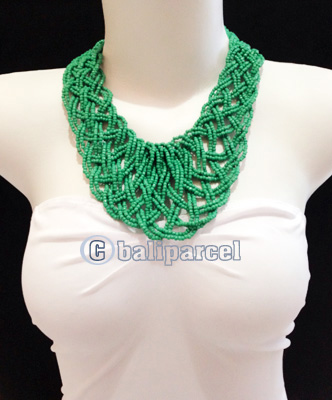 Necklaces Handmade From Bead V Shape
