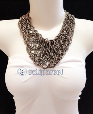 Necklaces Handmade From Bead V Shape
