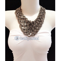 Necklaces Handmade From Bead V Shape