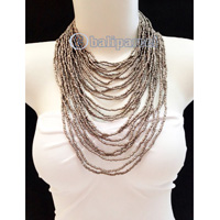 Necklaces Handmade From Bead Multi Strand Layer