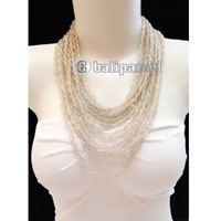 Necklaces Handmade From Bead Layer