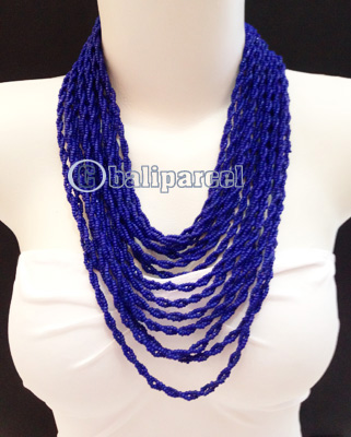 Necklaces Handmade From Bead Layer
